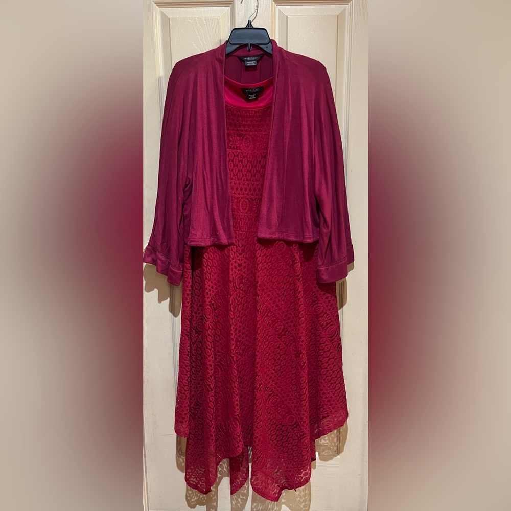 Addition Elle Michael Studio Dress /Sweater Set, Size 18